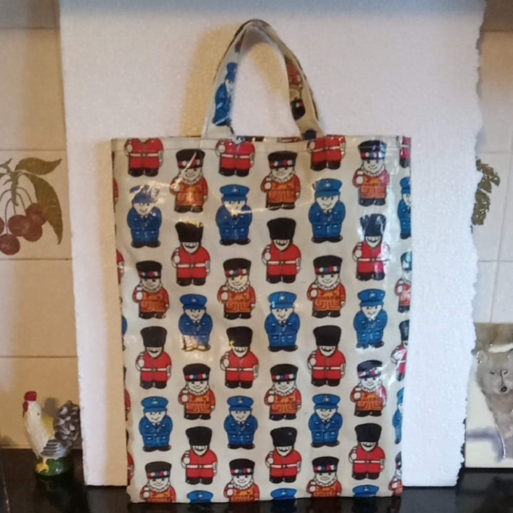 Vintage bag for any use. 13 1/2 inches by 11 inches.